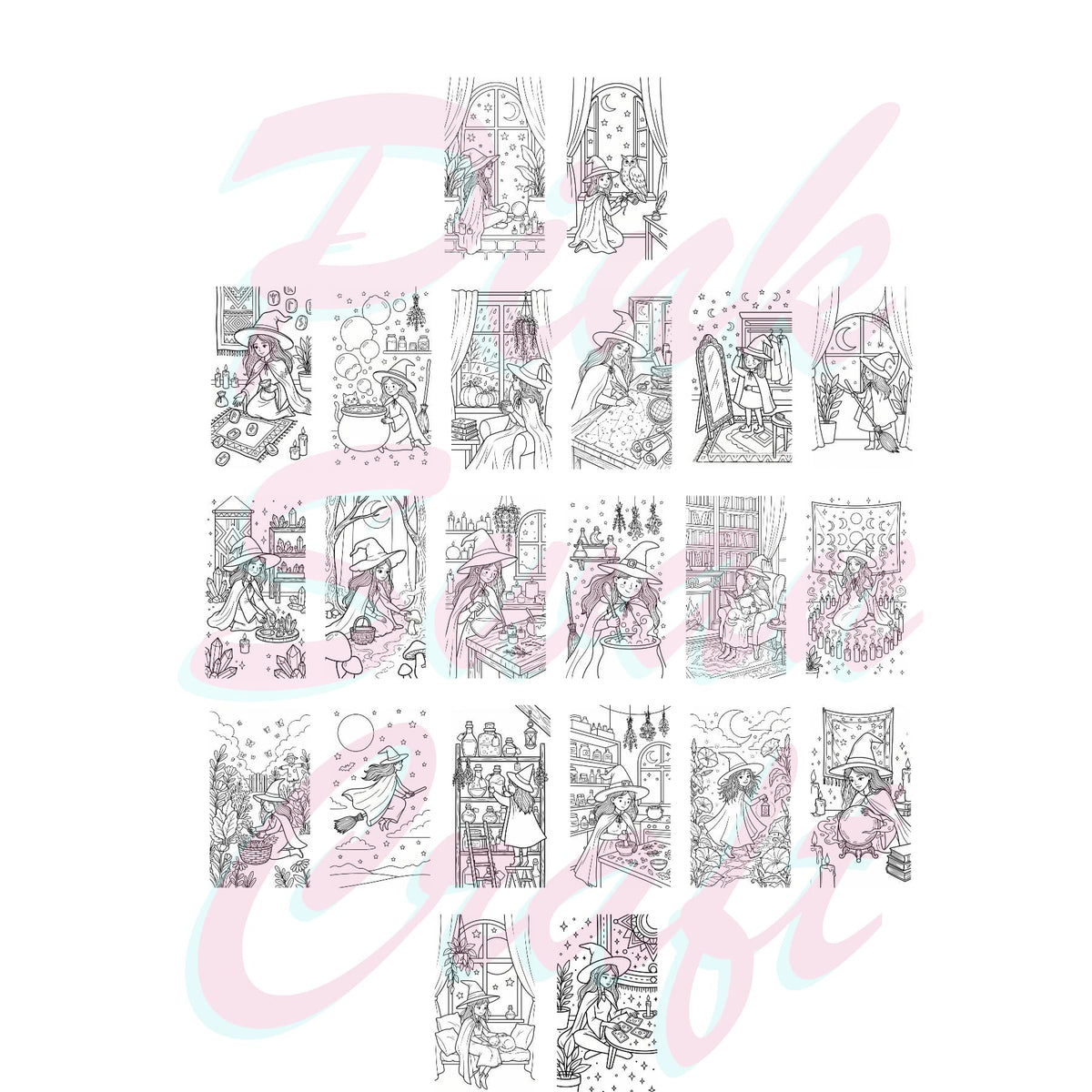Witchy Cozy Vibes: A Season of Little Spells - 10x20 cm