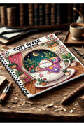 Cozy Spaces Bold And Easy – 20x20 cm Büyük Boyama Kitabı, Çocuklar ve Yetişkinler İçin