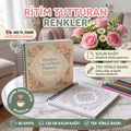 Timeless Lace & Floral Dekupaj Patterns – 20x20 cm Büyük Boyama Kitabı, Çocuklar ve Yetişkinler İçin
