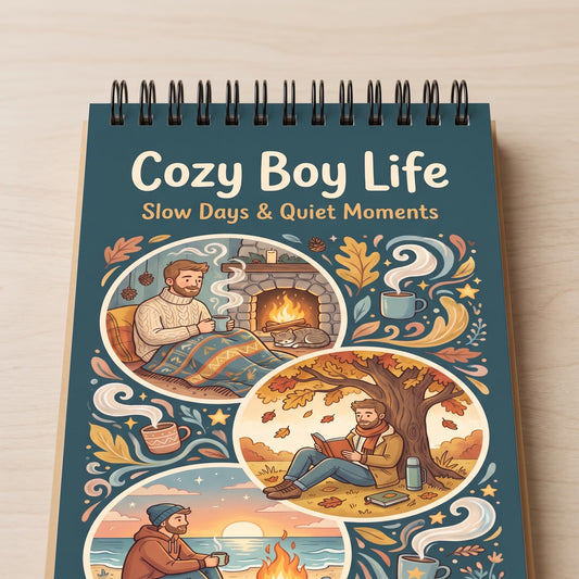 Cozy Boy Life: Slow Days & Quiet Moments - 10x20 cm