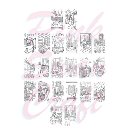 City Girl Diaries: Life in the Urban Jungle - 10x20 cm