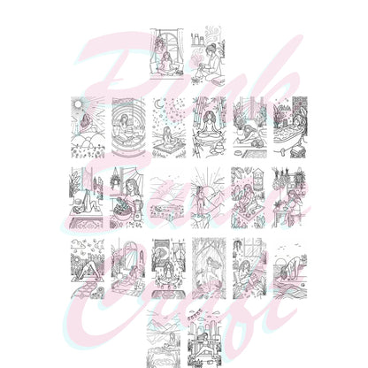 Yoga & Wellness Girl: Find Your Balance - 10X20 cm