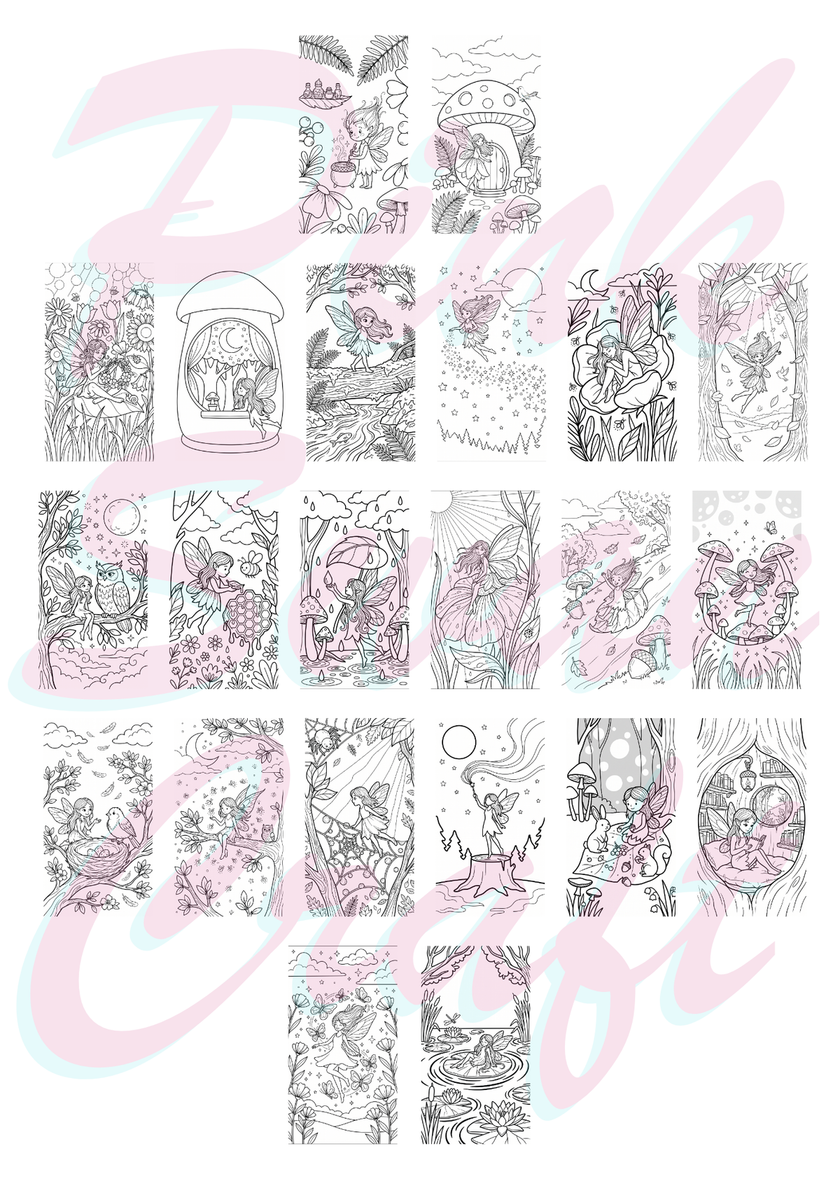Fairycore Forest Life: A Little Magic Every Day - 10x20 cm