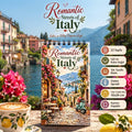 Romantic Streets of Italy 10x20 cm Cep Boy Boyama Kitabı