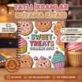 Sweet Treats Bold And Easy 20 x 20 Cm Büyük Boyama Kitabı
