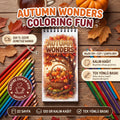 Autumn Wonders – Sonbahar Temalı Cep Boy Boyama Kitabı | Kendine Zaman Ayır