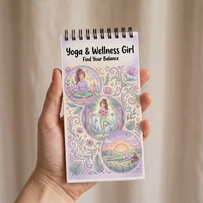 Yoga & Wellness Girl: Find Your Balance - 10X20 cm