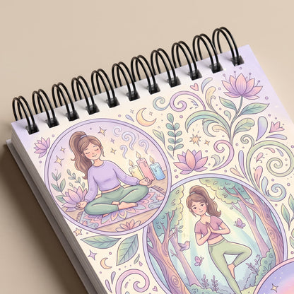 Yoga & Wellness Girl: Find Your Balance - 10X20 cm
