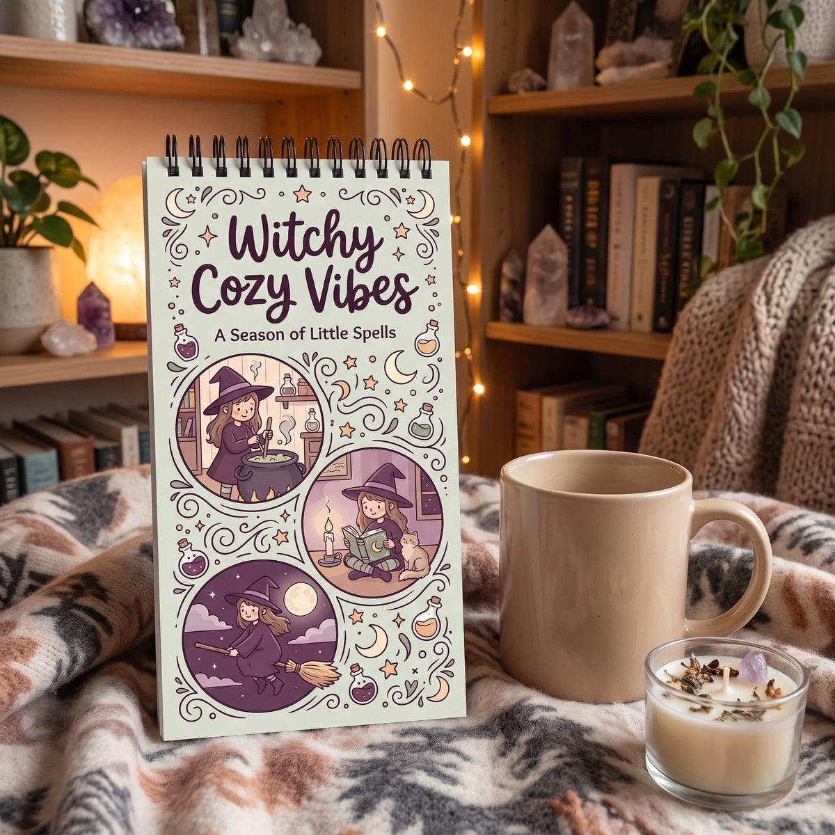 Witchy Cozy Vibes: A Season of Little Spells - 10x20 cm