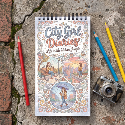 City Girl Diaries: Life in the Urban Jungle - 10x20 cm