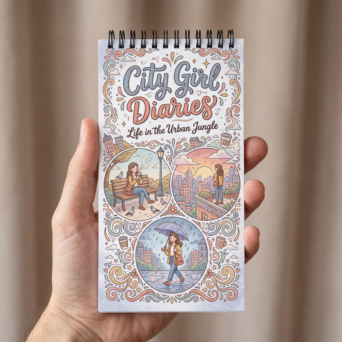 City Girl Diaries: Life in the Urban Jungle - 10x20 cm
