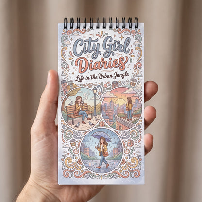 City Girl Diaries: Life in the Urban Jungle - 10x20 cm