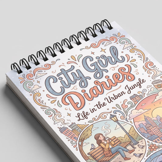 City Girl Diaries: Life in the Urban Jungle - 10x20 cm