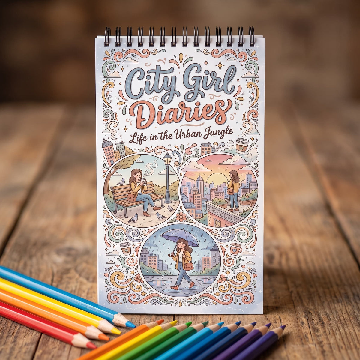 City Girl Diaries: Life in the Urban Jungle - 10x20 cm