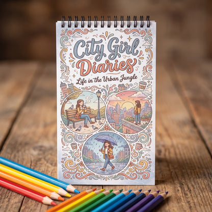 City Girl Diaries: Life in the Urban Jungle - 10x20 cm