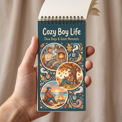 Cozy Boy Life: Slow Days & Quiet Moments - 10x20 cm