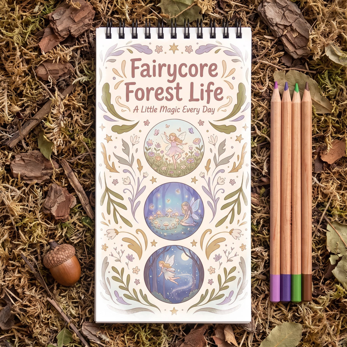 Fairycore Forest Life: A Little Magic Every Day - 10x20 cm